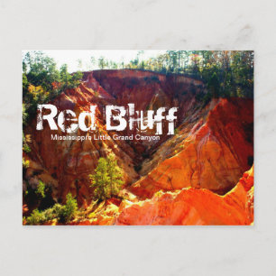 Carte Postale Red Bluff - Morgantown, MS