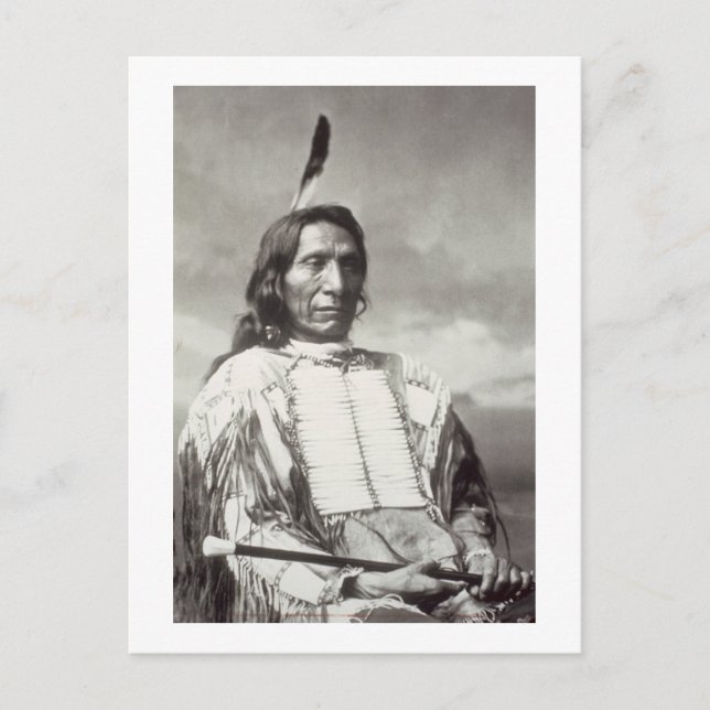 Carte Postale Red Cloud Chief (1822-1909) 1880 (photo b/w) (Devant)