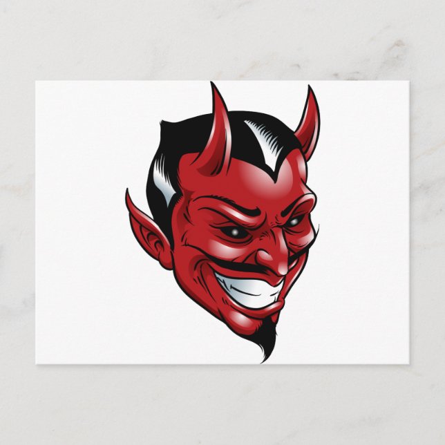 Carte Postale Red Devil (Devant)