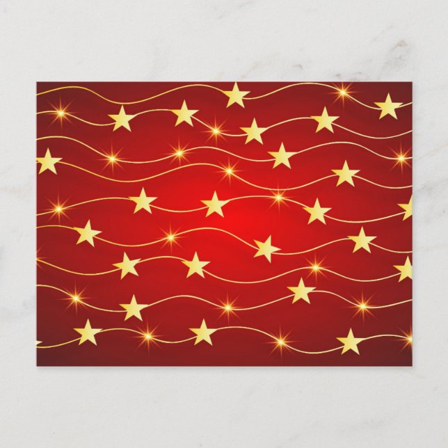 Carte Postale Red Happy New Year (Devant)