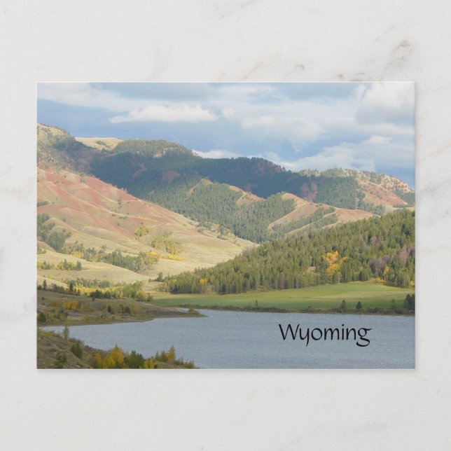 Carte postale Red Hills of Wyoming (Devant)