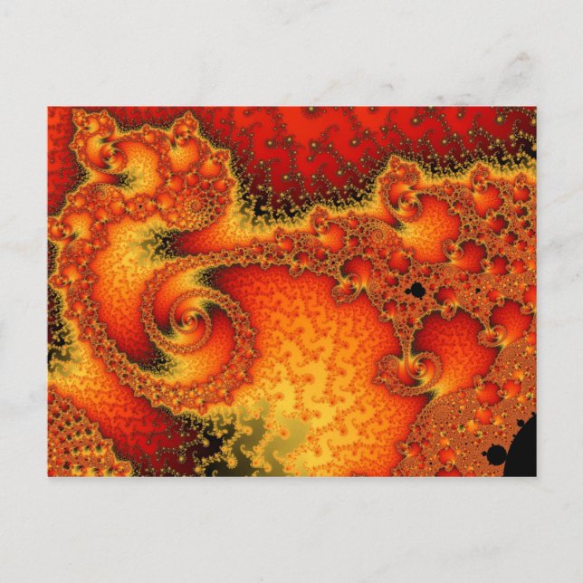 Carte postale Red Hot Firepit (Devant)