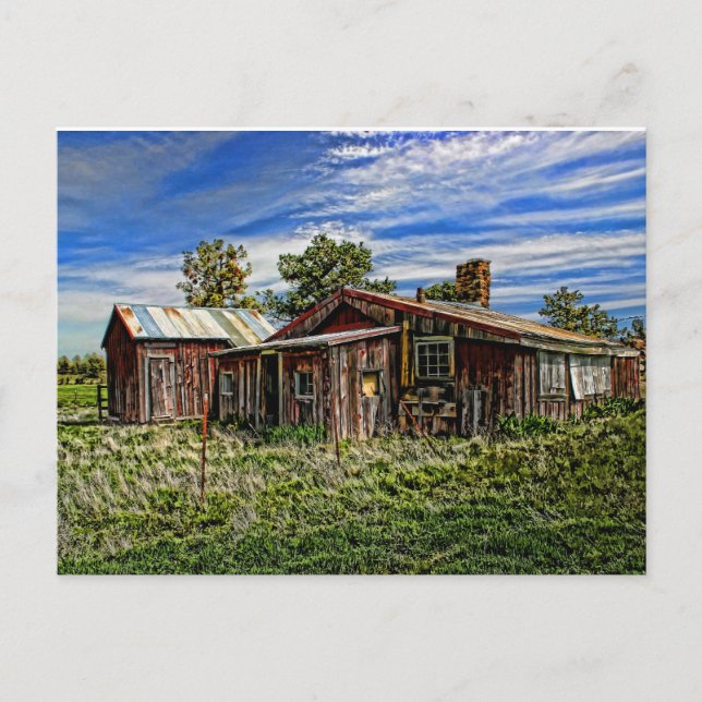 CARTE POSTALE RED HOUSE (Devant)