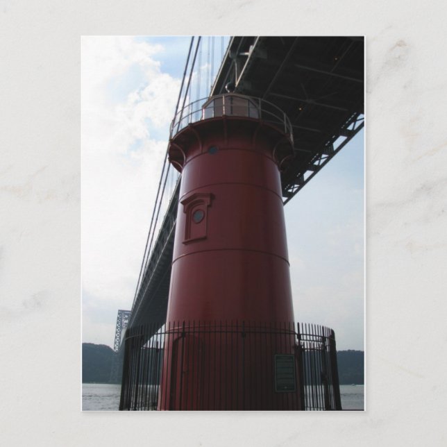 Carte postale Red Lighthouse (Devant)