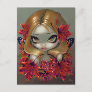Carte postale "Red Maple Fairy"