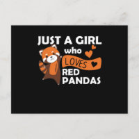 Red Pandas Girl Love Red Panda Kawaii Cute Animaux