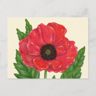 Carte postale Red Poppy