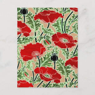 Carte Postale Red Poppy