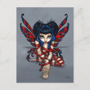 Carte postale "Red Ribbon Fairy"