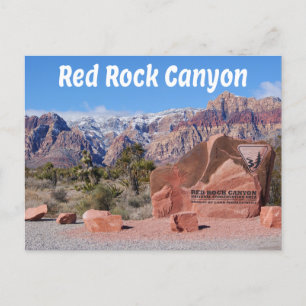 Carte Postale Red Rock Canyon Las Vegas Nevada États-Unis USA