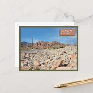 Carte Postale Red Rock Canyon Nature Las Vegas Nevada Desert