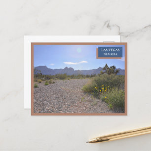 Carte Postale Red Rock Canyon Nature Las Vegas Nevada Desert