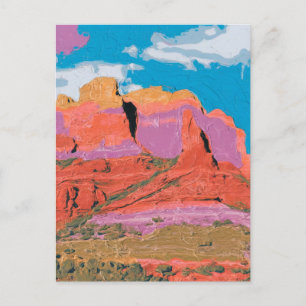 Carte Postale Red Rock, Sedona, Arizona, Art moderne