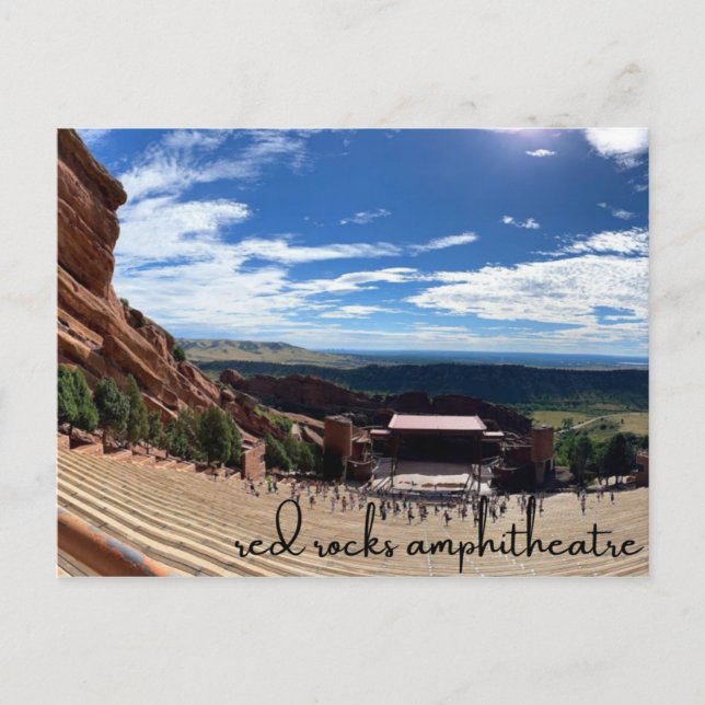 Carte postale Red Rocks Amphitheater (Devant)