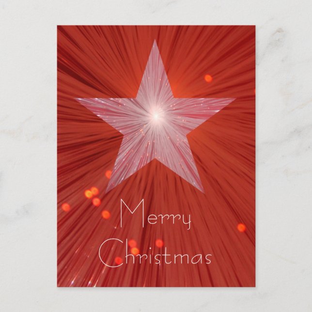 Carte postale Red Star 'Joyeux Noël' (Devant)