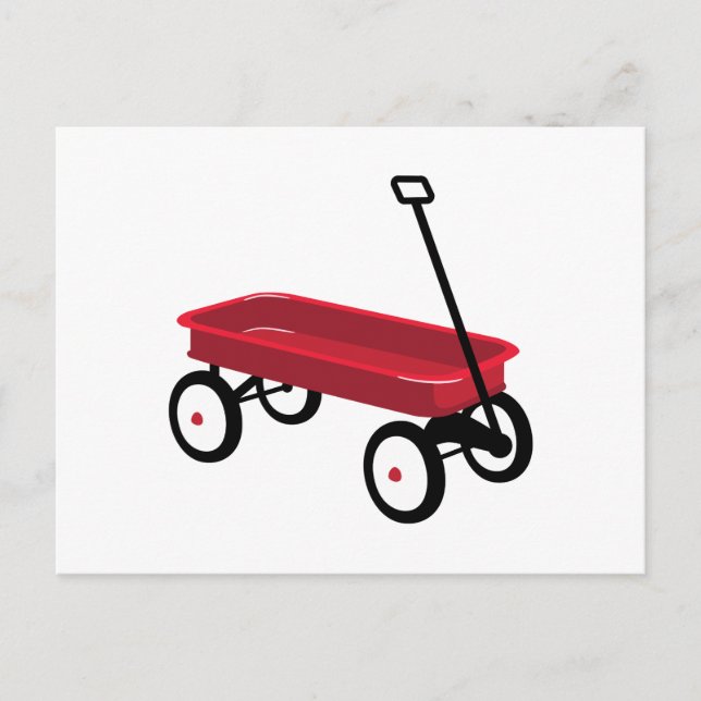 Carte Postale Red Wagon (Devant)