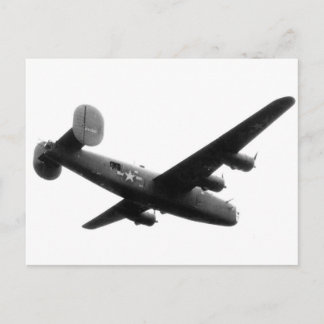 Carte Postale RedBallExpress Carpetbagger B-24 Liberator