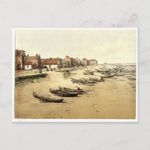 Carte Postale Redcar, l'esplanade, Yorkshire, Angleterre rare Ph