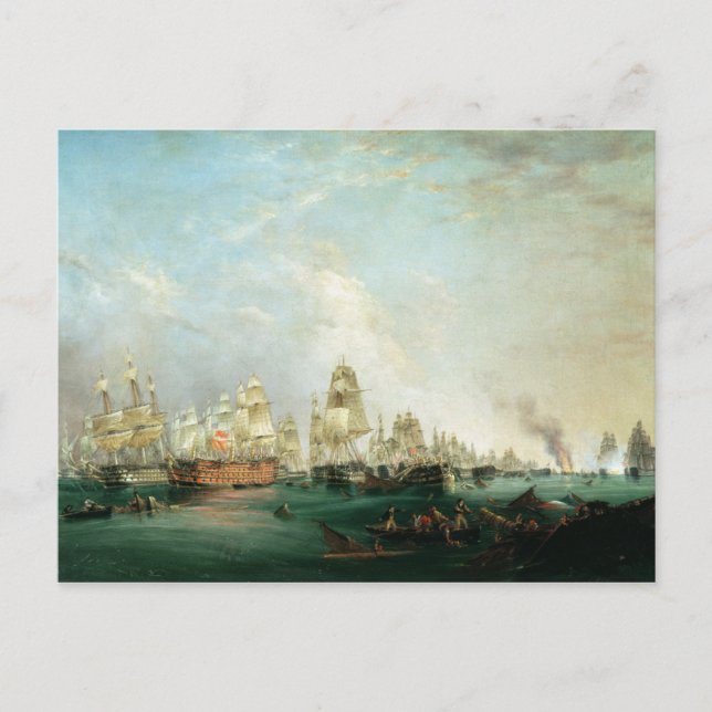 Carte Postale reddition du 'Santissima Trinidad à (Devant)