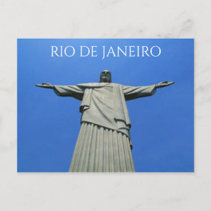 Carte Postale rédempteur rio de janeiro