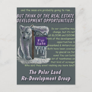 Carte Postale Redéveloppement du Polarland