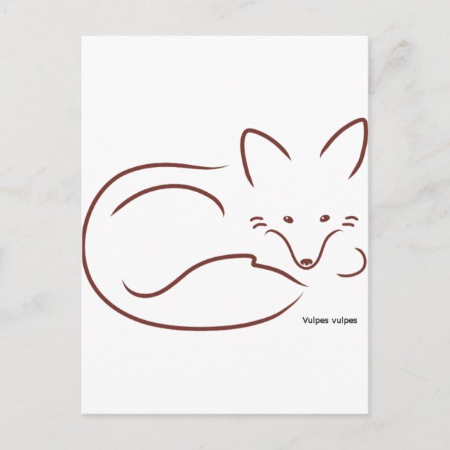 Carte Postale RedFox (Devant)