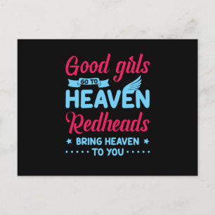 Carte Postale Redheads Red Hair Redhead Ginger Freckles Cadeau
