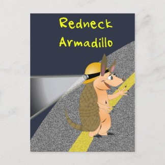 Carte postale Redneck Armadillo