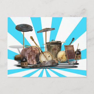 Carte Postale Redneck Rock Band Jeu