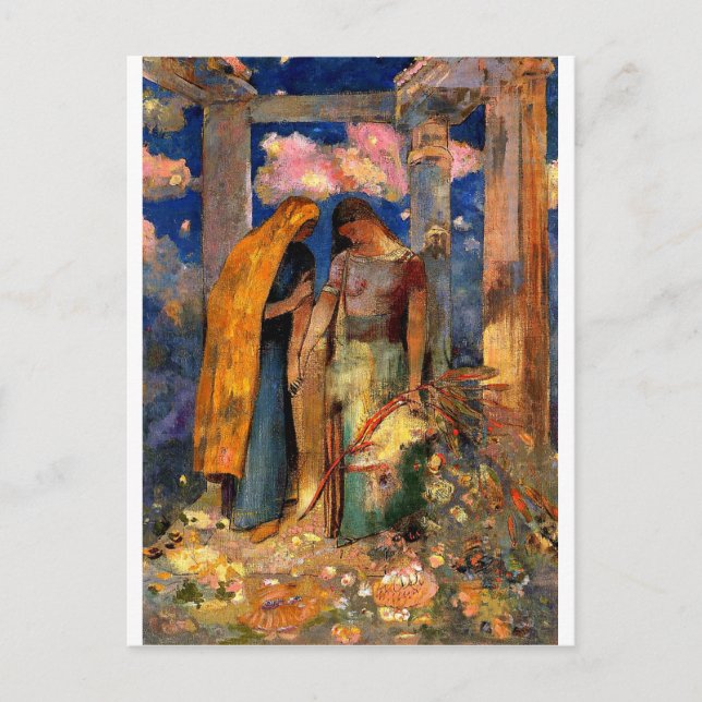 Carte Postale Redon - Conversation mystique (Devant)
