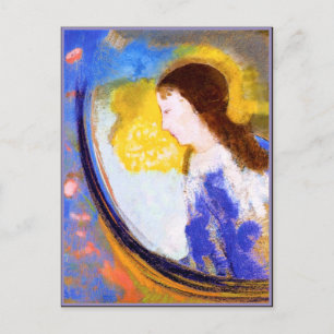 Carte Postale Redon - L'enfant dans une sphère de lumière