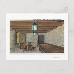 Carte Postale Redoute britannique, Casernes françaises, Magazin 