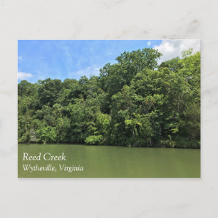 Carte Postale Reed Creek, Wytheville, Virginie
