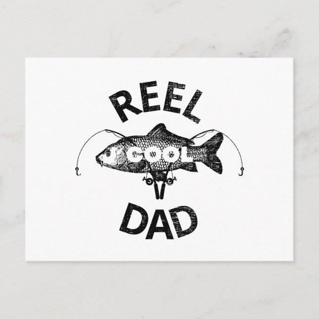 Carte Postale Reel Cool Papa (Devant)