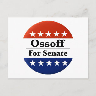 Carte Postale Réélire le sénateur géorgien Jon Ossoff en 2026