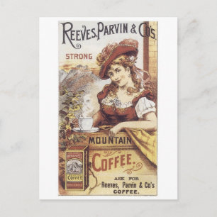 Carte Postale Reeves Parvin Café fort