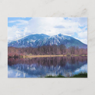 Carte Postale reflet du lac Snoqualmie