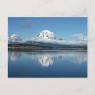 Carte Postale Reflet du mont Moran dans le Grand Teton