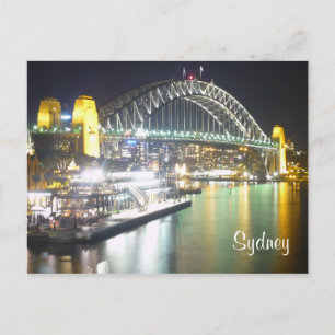 Carte Postale reflets du pont de sydney