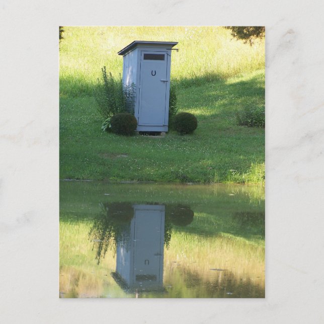 Carte Postale Réflexion (Devant)