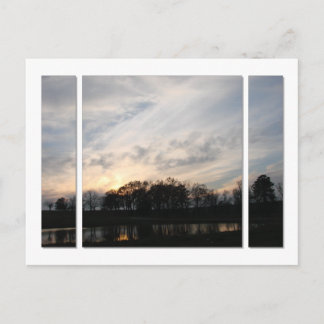 Carte postale Réflexion
