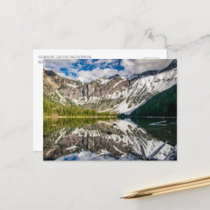 Carte Postale Réflexion au lac Avalanche