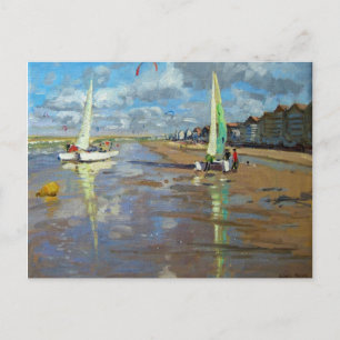 Carte Postale Réflexion Bray Dunes France