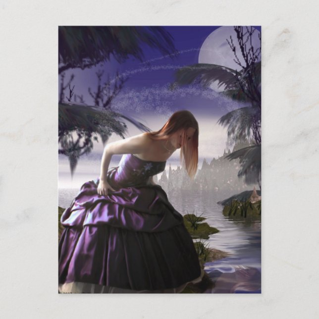 Carte Postale Réflexion (Carte postale) (Devant)