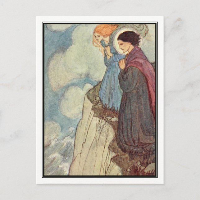 Carte Postale Réflexion de Florence Harrison (Devant)