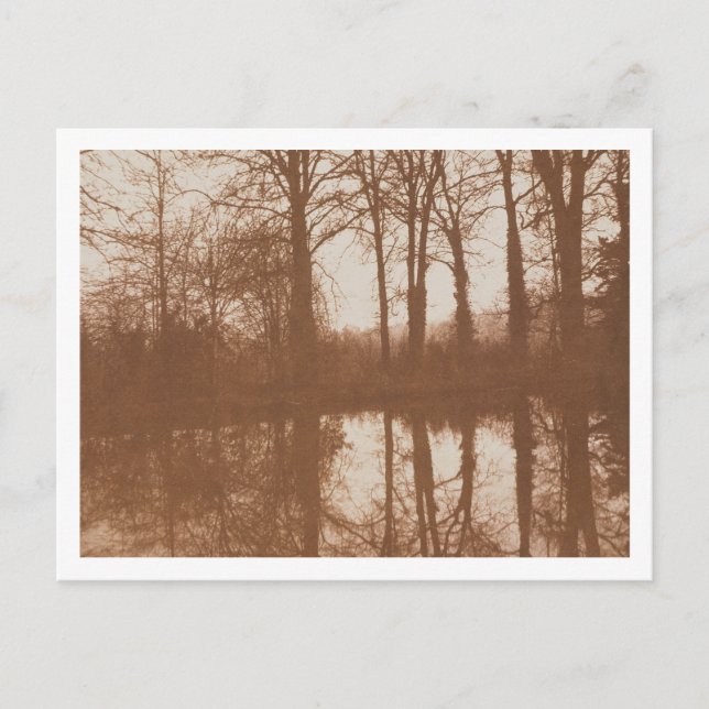 Carte Postale Réflexions, 1843 (photo sépia) (Devant)