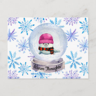 Carte Postale Réflexions chaudes