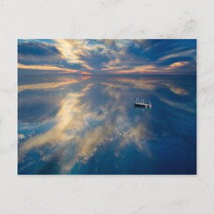 Carte Postale Réflexions de l'eau