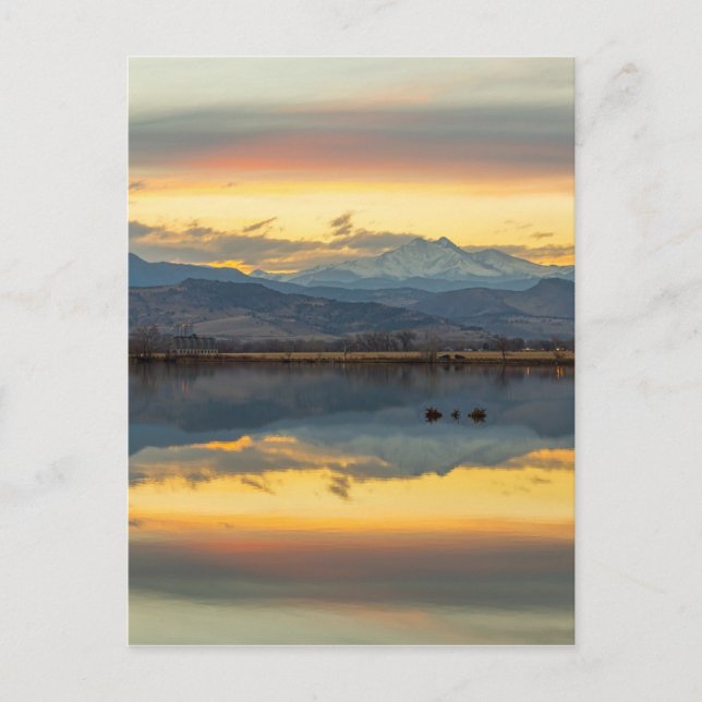 Carte Postale Réflexions de McCall Lake (Devant)