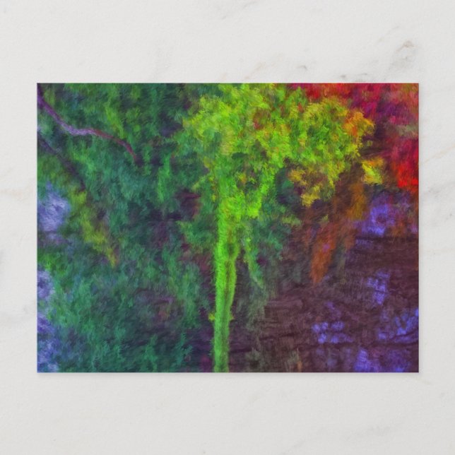 Carte Postale Réflexions - Impressionniste (Devant)